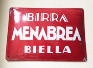Menabrea red sign